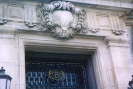 [photo, Charles Hall entrance, University of Baltimore, Baltimore, Maryland]