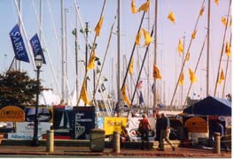 [photo, Sailboat show, City Dock, Annapolis, Maryland]